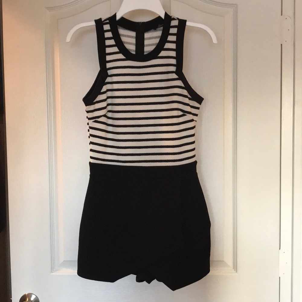 Gorgeous striped romper
